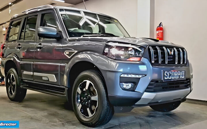Mahindra Scorpio Classic S11 Galaxy Grey