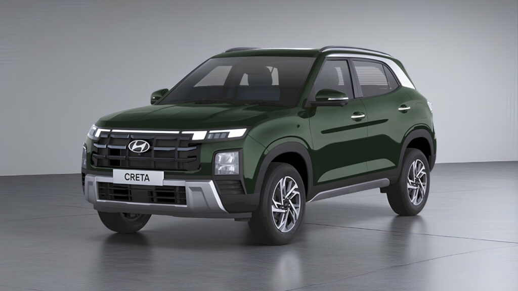 Robust Emerald Pearl Hyundai Creta